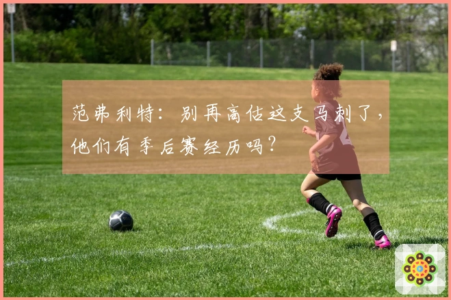 范弗利特：别再高估这支马刺了，他们有季后赛经历吗？